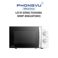 Lò vi sóng cơ TOSHIBA 20L MWP-MM20P(WH) - Bảo hành 12 tháng