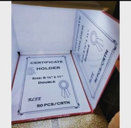 Double Certificate Holder Diploma Holder Short Size (8.5" * 11") / 9.50" * 12.50"