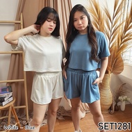 RS - SETELAN WANITA ONE SET CROP TOP