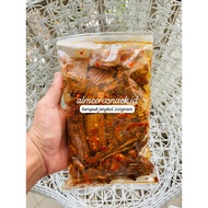 SEBLAK JENGKOL ASBES CRACKERS 200 GRAMS SPICY LIME LEAVES