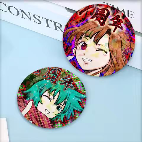Game Your Turn to Die Death Game by Majority Badges Round Laser Badge Brooch Backpack Accessories