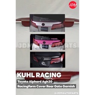 Toyota Alphard AGH30 Kuhl Racing Racingform Rear Gate Garnish (Without Paintwork)