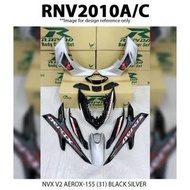 COVER SET NVX Aerox-155 (31) Blue Yellow Black Red ORIGINAL RAPIDO ACCESSORIES MOTOR YAMAHA HONDA CO