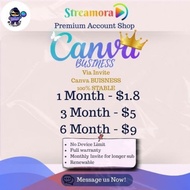 【100% STABLE】Canva Pro Business for Personal Profile | Via Invite | Edit Old Designs | Brand Kit | P