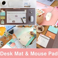 [Desk mat Mouse pad]Office Desk Pad/Mouse mat/Table Pad/ Scheduler Desk Mat/Table Pad Desktop