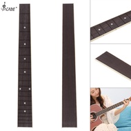 SLADE 41 Inch Acoustic Guitar Fingerboard 20 Fret Rosewood Fretboard Inlay Shell Sound Point with ABS Edge Guitar DIY Parts