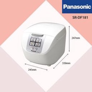 〝Panasonic 國際牌〞微電腦電子鍋(SR-DF181) 聊聊議價便宜賣😎