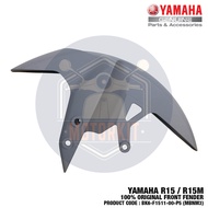 YAMAHA R15 R15M 100% ORIGINAL FRONT FENDER MUDGUARD DEPAN MATT SILVER MBNM3 BK6-F1511-00-P5