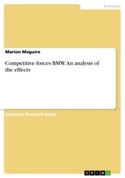 Competitive forces BMW. An analysis of the effects Marion Maguire