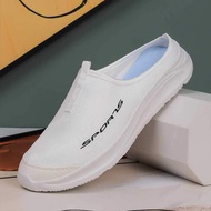size36-47 lightweight mesh Slip on shoes causal Half shoes for women men