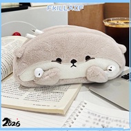 FKILLA0FSB Pencil , Plush Large Capacity Pen Bag, Portable Otter Penguin Pen Box School Office
