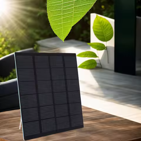 1.5W 6V DIY Solar System Plate 110x92mm Polysilicon Portable Solar Cell for Outdoor Home Bulb 18650