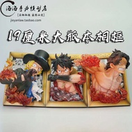 One Piece GK Gravity Sabo Ace Luffy Three Brothers Large Size Photo Frame Decoration Statue Figure Model Decoration
