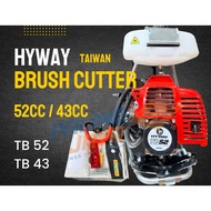 Hyway TB 52/TB 43 Brush Cutter/ Mesin Rumbut/52cc/43cc