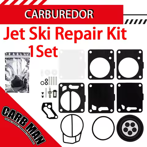 Jet Ski PWC Carburetor Rebuild Repair Kit For Yamaha Sea-Doo 587 650 717 760 787 800 1100 1200 SP SP