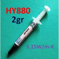 2gr 5.15W/m-K HY880 Thermal Grease Cooling Paste Chip Paste Processor