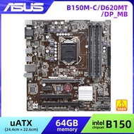 LGA 1151 Motherboard DDR3 ASUS B150M-C/D620MT/DP_MB Intel B150 HDMI Micro ATX SATA3 PCI-E 3.0 Suppor