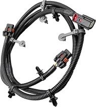 HUQUZN Fog Lamp Wiring Harness Assembly Fit for Ford Super Duty F-250 F-350 F-450 F-550 2011-2016 Re
