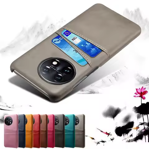 Case For Oneplus 11 Wallet Credit Card Holder ID Slot Cover Oneplus 11 5G Cover For One plus 11 10 P