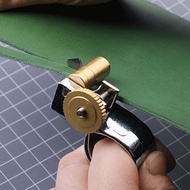 (DGHV) 1 Set Stainless Steel Finger Ring Belt Cutter Manual Leather Cutter Metal Cutter