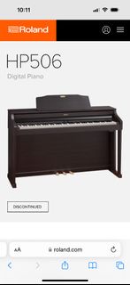 Roland HP506 Digital Piano https://www.roland.com/global/products/hp506/