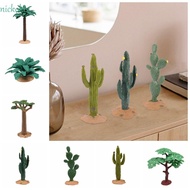 SERIRANIS Artificial Plant Cactus, Cute DIY Crafts Artificial Tree Model, Micro Landscape Decoration