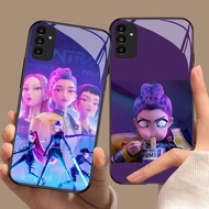 YS-60 K-Pop Demon Hunters HD Glass Casing for Samsung A05S A35 A55 A24 A14 A15 A04S A34 A25 M15 A54 
