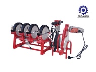 เครื่องเชื่อมท่อ HDPE เครื่องเชื่อมท่อพีอี ชนิดมือหมุน แบบ 4 หัวจับ ขนาด 200 mm. (7 นิ้ว) รุ่น EX-W2