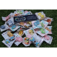 Gashapon Bandai Anime Pokemon Buttons-Mascot 1999