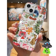 Winter Christmas Crystal Ball Phone Case Suitable for Xiaomi & Redmi M5spoco M6 Pro 5Gpoco C40poco C