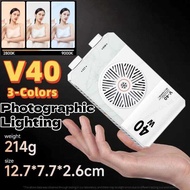 Led Video 40W Cri/Tlci 96+ 2800K-9000K Bi-Color 4400mah Min Handle Portable Oncamera Photography Lig