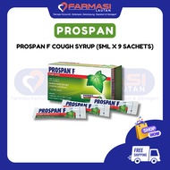 PROSPAN F IVY LEAF COUGH SYRUP SACHET (5ML X 9 SACHETS)