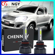 สำหรับ Toyota HILUX Vigo/ Revo 2005 2006 2007 2008 2009 - Bright 6000K LED ไฟหน้าไฟหน้าหลอดไฟ LOW Be