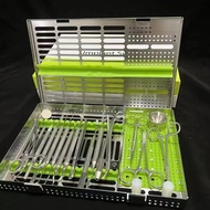 18pcs/set Dental Implant Kit Dentium Implant kit Surgical Instrument Basic Kit Dentist Surgical Tool