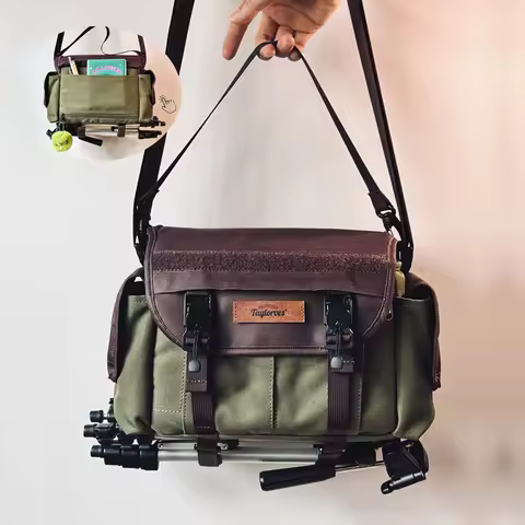 Mini Camera Bag For Canon M50, Fujifilm XT5, X-T30, and X-S10 Mirrorless DSLR Digital Camera Bag Pho