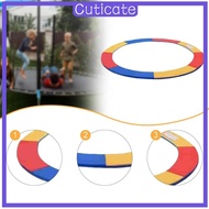 [CUTICATE] Trampoline Spring Pad Tear Resistant Compact Trampoline Accessory Round Frame Pad for Bla