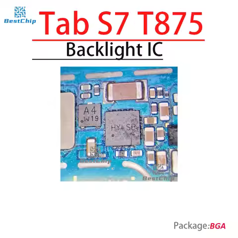 2X backlight ic Chip (LED_24v) for Samsung tab s7 (t875)