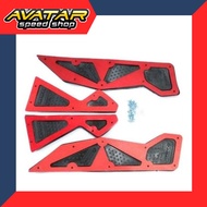 N-MAX CNC RED BORDES PLATE