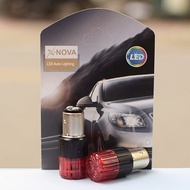 [LEDT2 ISOP] LED X tail lights (brake, stop) - Nova foot S25 P21/5