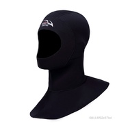 3 มม. Neoprene Scuba Diving Hood กับ Wetsuit Hood Hood Hating หมวกดำหมวกหมวกกันน็อกดำน้ำ JL-TH