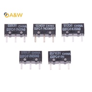 A&W 2Pcs Mouse Micro Switch D2FC-F-7N 10M 20M of D2FC-F-K(50M) -RZ D2F D2F-01 D2F-01F D2F-L D2F-01L 