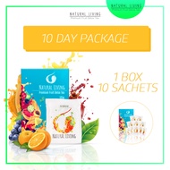 Natural Living Premium Fruit Detox Tea - Slimming + Detox & Made w/ Real Dried Fruits