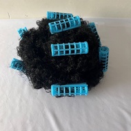 Bao Rent Granny Explosive Head Wig Headgear Photo Show Catwalk Funny Performance Explosive Headgear 