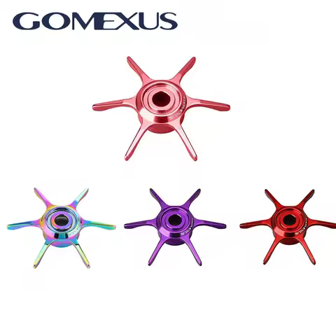 GOMEXUS Aluminum Star Drag 65mm DIY Daiwa Tatula Steez Zillion Alphas Fishing Reel Parts Shimano Cur
