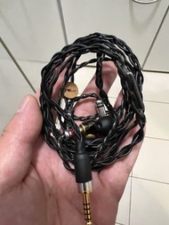 個人閒置 PW audio limited edition mmcx 4.4mm耳機升級線