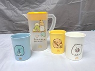 麥當勞 Sumikko Gurashi 水壺杯子套裝/McDonald's Sumikko Gurashi Water Bottle and Cup Set