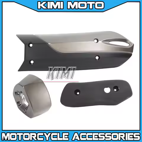 Motorcycle Exhaust Pipe Protective Cover Anti Scald cover Tail Cap For KYMCO 400cc Xciting 400 Xciti