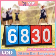 36CM Portable Futsal Scoreboard Badminton Scoreboard Volleyball Scoreboard
