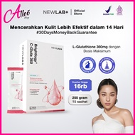 [ECER] NEWLAB Brightlogy C-Gluta 360 dan GlutaColl-5500 Original Minuman L-Glutathione dan Kollagen 