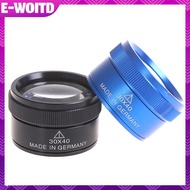 E-WOITD Premium 30x 40mm Measuring Magnifier Magnifying Glass Lens Loop Microscope  E-WOITD